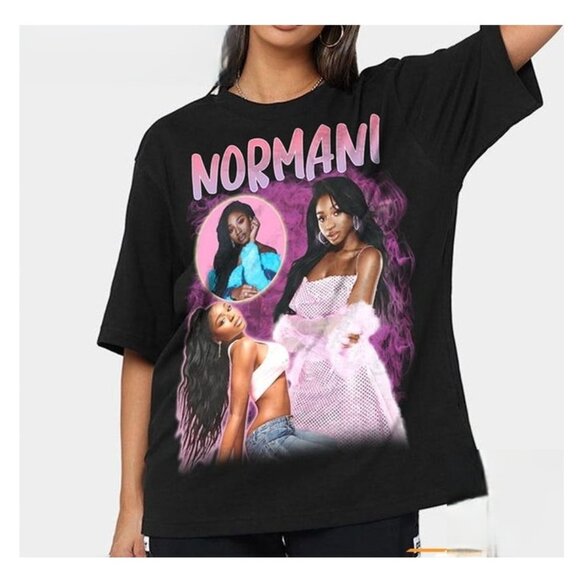 Normani Fifth Harmony Retro Unisex T-shirt - Picture 1 of 4